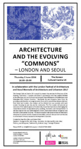 Architecture and the Evolving Commons